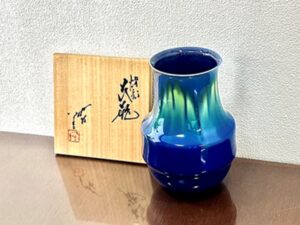 三代徳田八十吉　花瓶